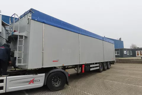 Benalu 90m3 m (2x pallets wide) Saf axels Benalu 90m3 m (2x pallets wide) Saf axels