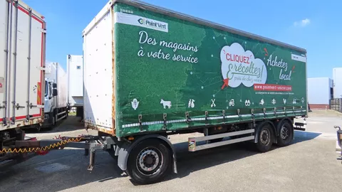 Lecitrailer 27000 kg! Liftaxel, 3 axel BPW, Edscha